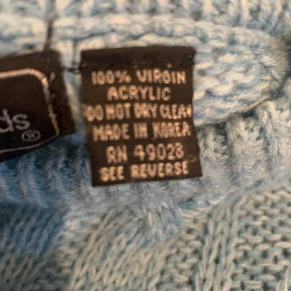 Size Medium Blue Sweater Unisex - Picture 6 of 6